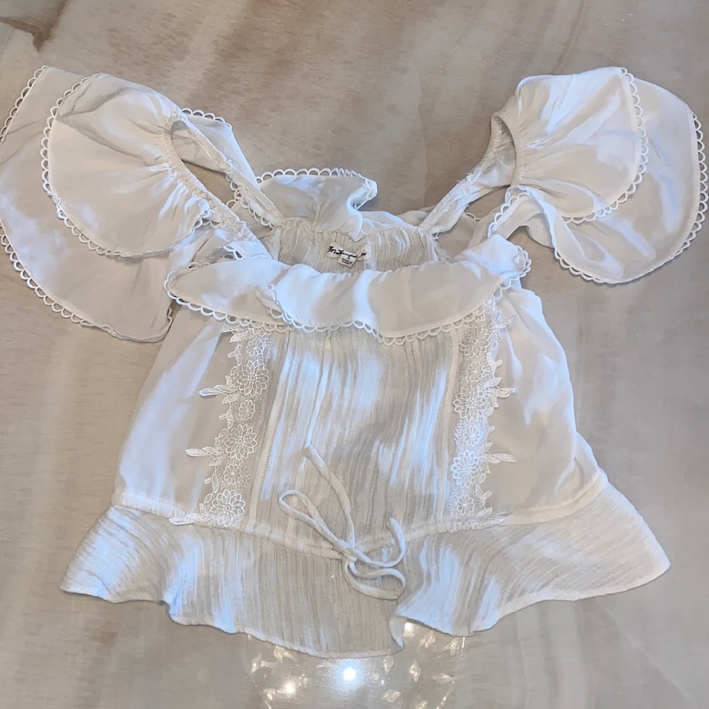 For love and lemons short sleeve blouse